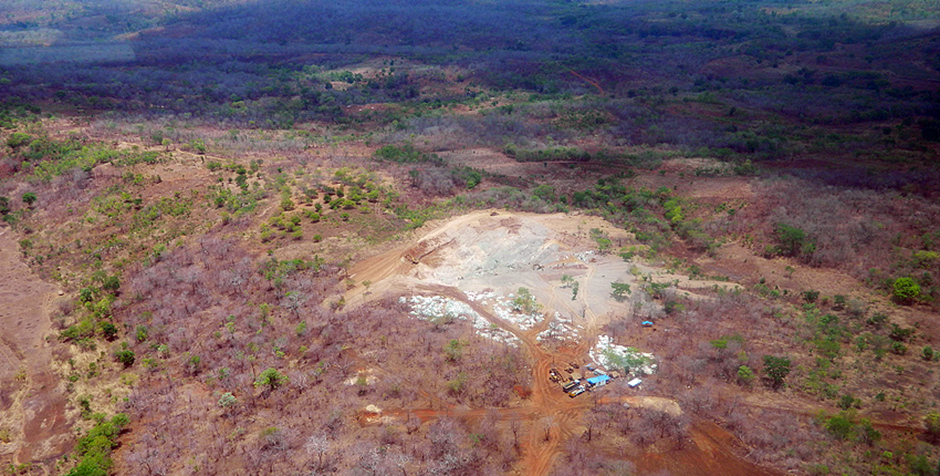 Ariel View of Mbesa Mine